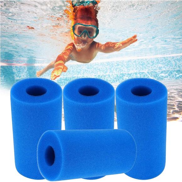 Save Money with Reusable & Washable Pool Filter Foam Cartridges! Intex S1, H, A - Picture 1 of 8